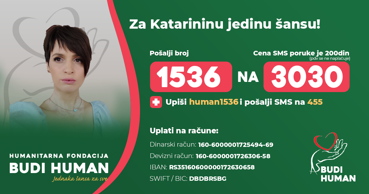 Pomozimo Katarini  1536 na 3030