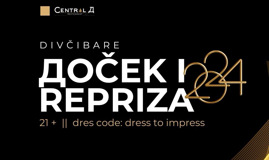 Doček Nove godine u restoranu Central D